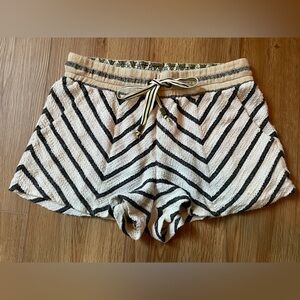 Saturday Sunday chevron striped shorts, XS